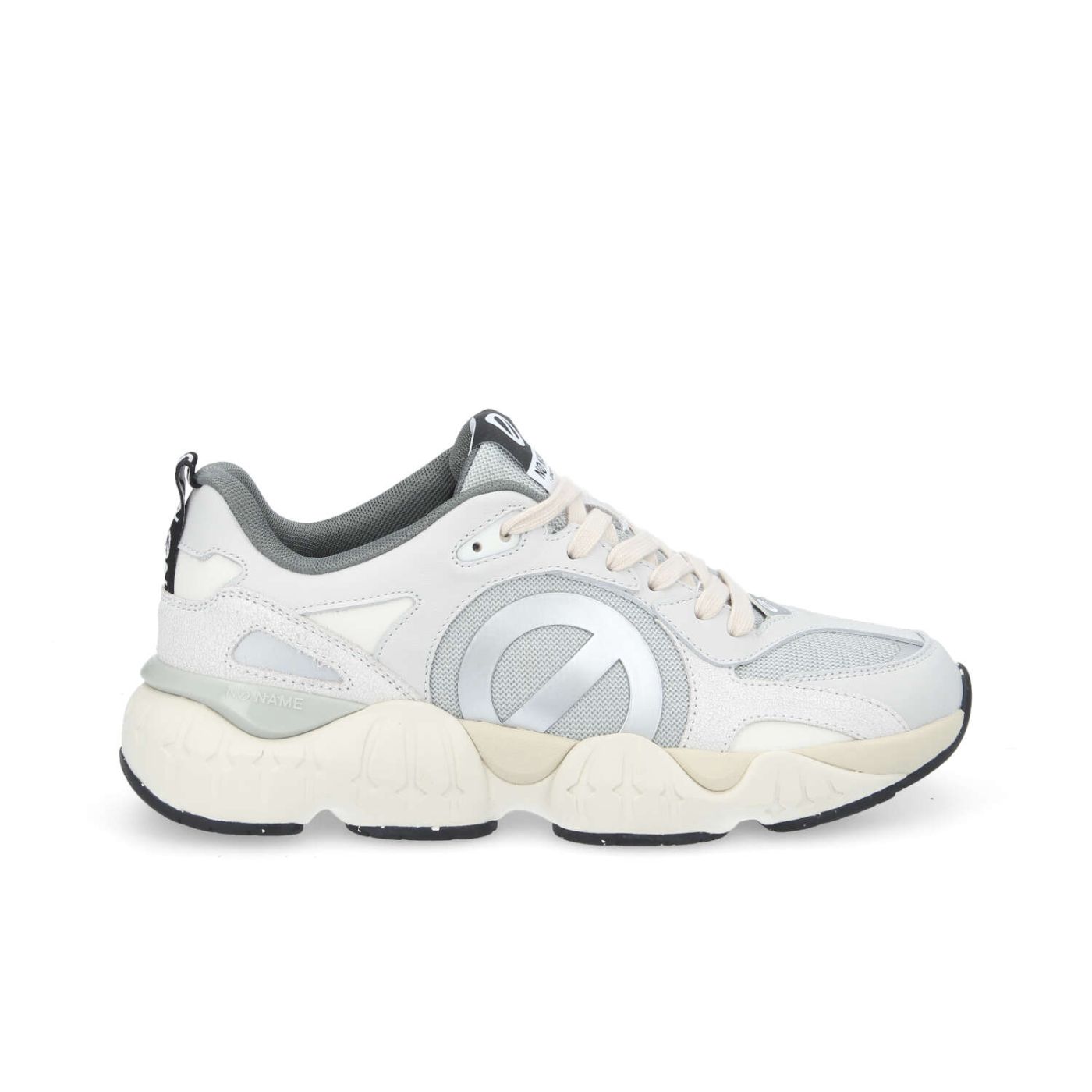 KRAZEE RUNNER M  -  BRUSH/KNIT/CRAK  - BIANCO